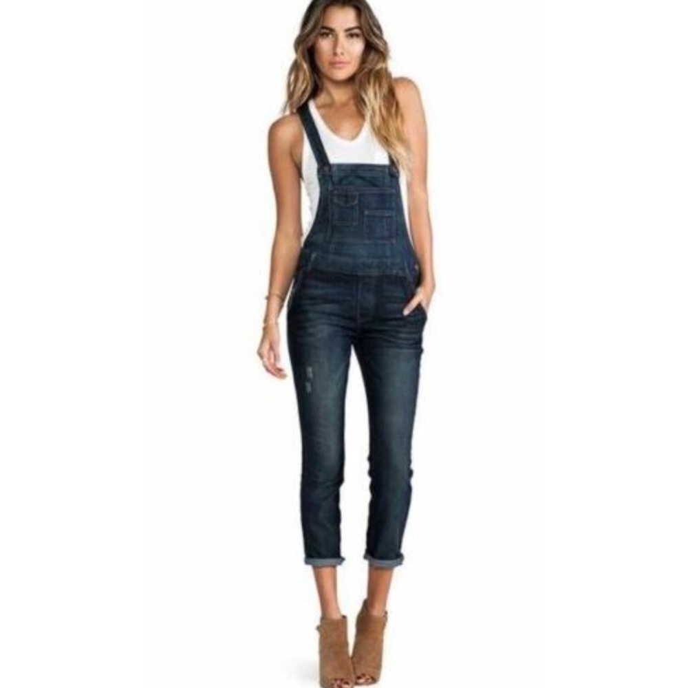 Free people skinny overalls